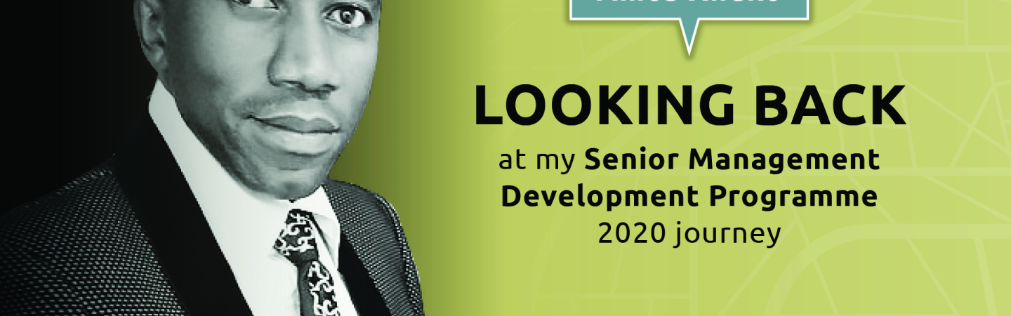Senior Management Development Programme (SMDP) Feature: Amos Xheko