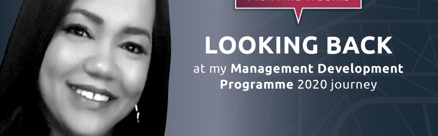 Management Development Programme (MDP) Feature: Monvina Heunis