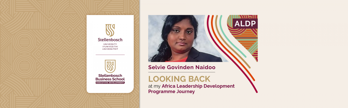 Maersk Africa Leadership Development Programme feature: Selvie Govinden Naidoo