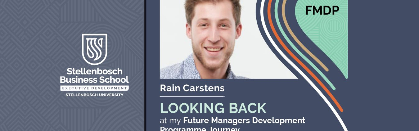 Looking back on my FMDP journey ft Rain Carstens