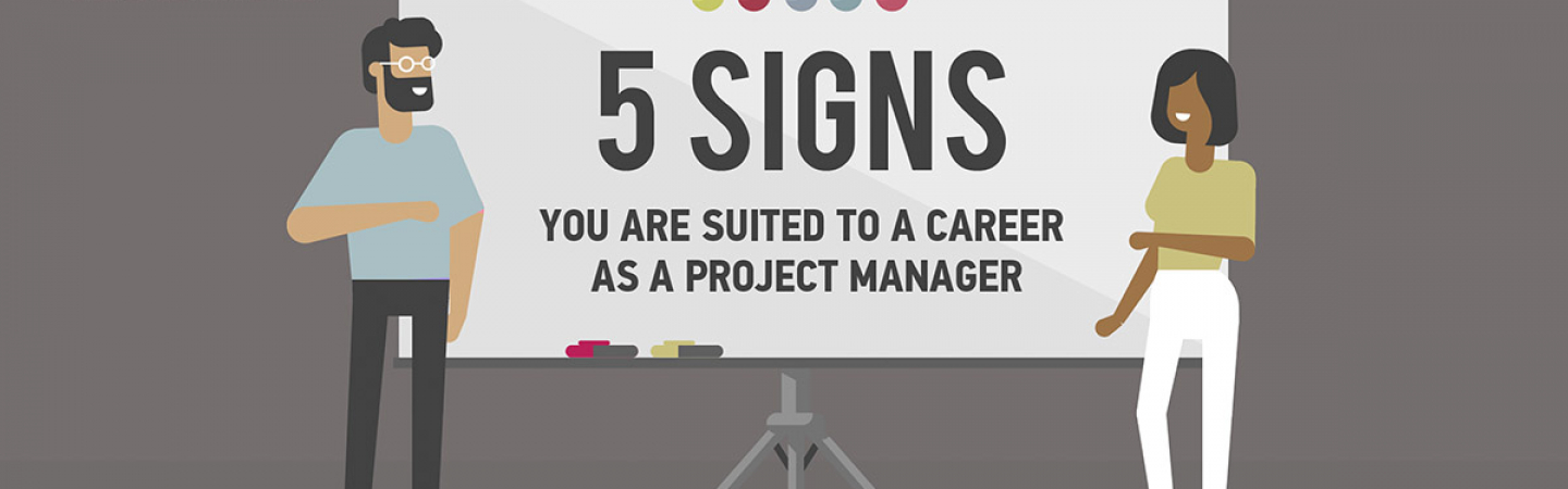 5 signs that you are suited to a career in project management